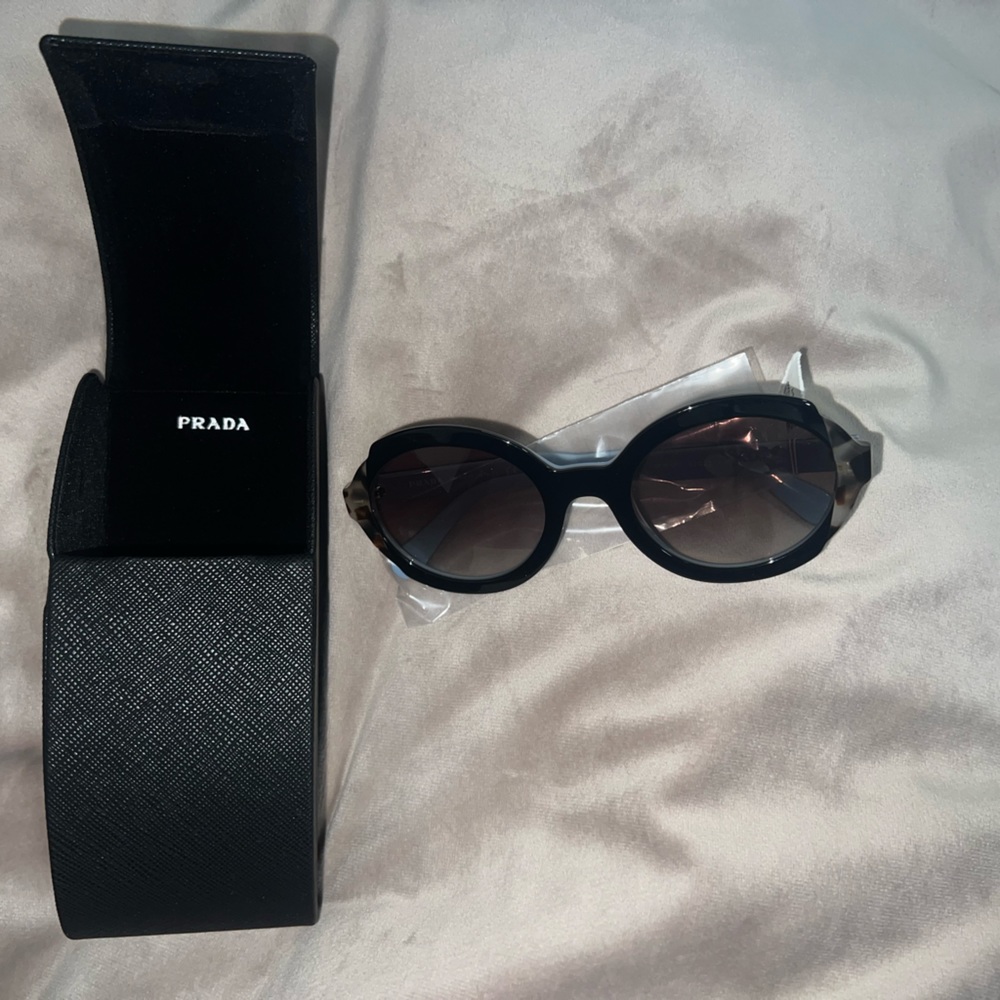 Prada 55mm Oval Sunglasses
